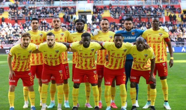 Kayserispor 13. haftayı 6. sırada kapattı