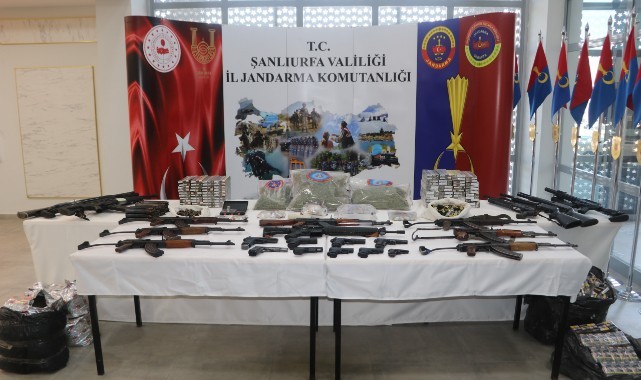 Şanlıurfa'da 13 ilçede yapılan operasyonda 7 kişi tutuklandı