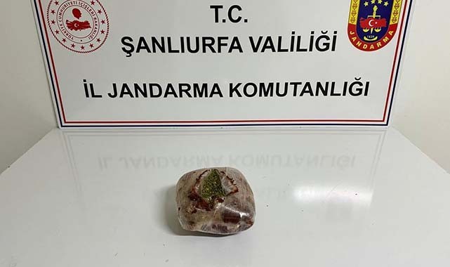 Şanlıurfa’da durdurulan otobüste uyuşturucu yakalandı