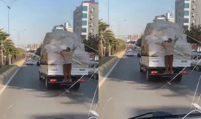 Şanlıurfa’da tehlikeli yolculuk kazaya davetiye çıkarıyor