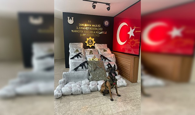 Şanlıurfa'da uyuşturucuya geçit yok!