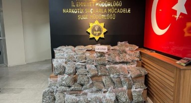 Şanlıurfa merkezde yaklaşık 46 kilogram uyuşturucu yakalandı