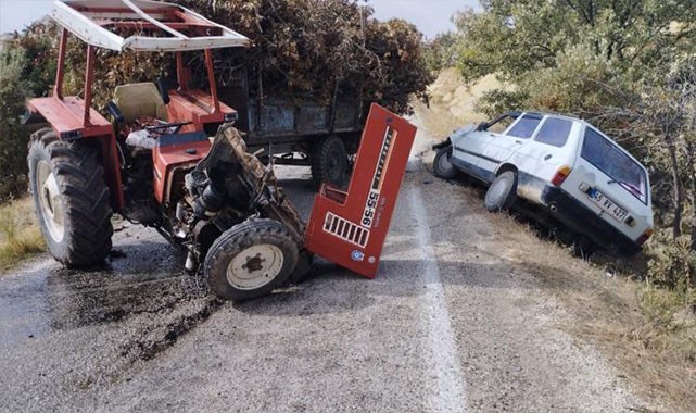Selendi’de trafik kazası: çok sayıda yaralı