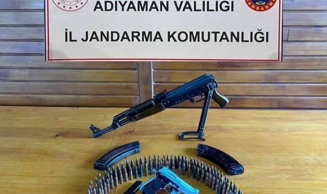 Silah bulunduran şüpheliler tutuklandı