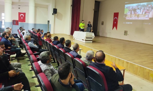 Siverek'te servis sürücülerine eğitim verildi