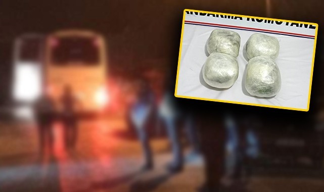 Siverek'te uyuşturucu taşıyan muavin gözaltına alındı