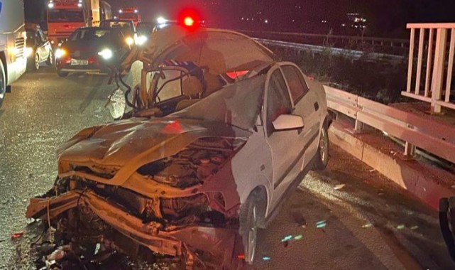 Susurluk'ta zincirleme kaza: 1 ölü, 5 yaralı
