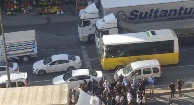 Tırın çarptığı yaya ağır yaralandı