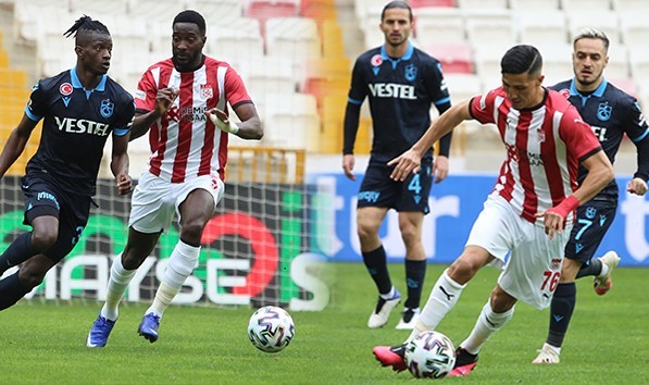 Trabzonspor ile Sivasspor 35. randevuda