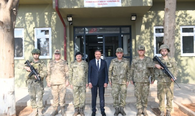 Vali Şıldak sınır hattında incelemelerde bulundu