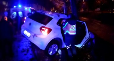 16 yaşındaki genç babasından habersiz otomobili kaçırdı