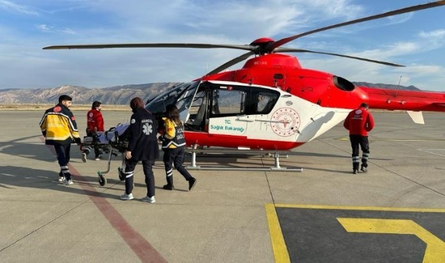 67 yaşındaki hasta tedavi için Şanlıurfa'ya getirildi