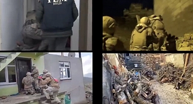 9 ilde kahramanlar operasyonu: 88 bölücü terör örgütü yakalandı