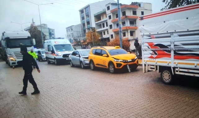Adıyaman’da zincirleme trafik kazası: yaralı var
