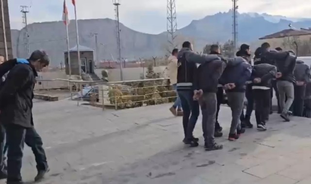 Ağrı’da dev uyuşturucu operasyonu