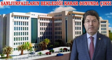 Bakan Tunç açıkladı! Şanlıurfa'daki o binanın ihalesi yapılacak mı?