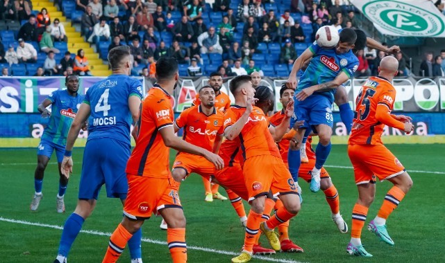 Çaykur Rizespor: 3 - RAMS Başakşehir: 2
