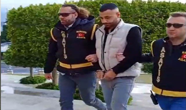 Cinayetten aranıyordu, eğlenirken yakalandı