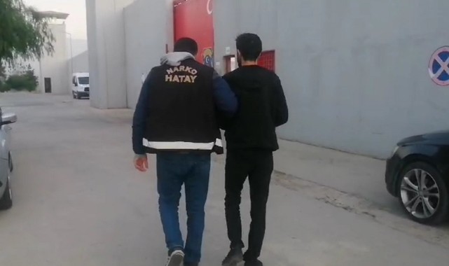Dörtyol'da uyuşturucu taşıyan şahıs tutuklandı