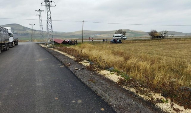 Elazığ’da trafik kazası: yaralılar var