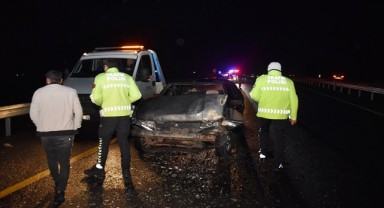 Feci kaza! Siverek'te otomobil ile tır çarpıştı: 9 yaralı