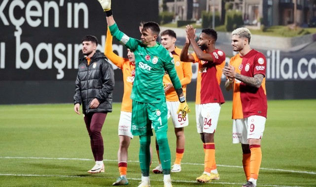 Galatasaray maç fazlasıyla liderliğe yükseldi