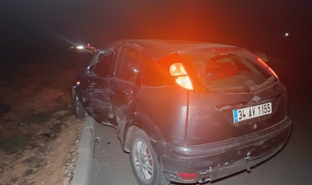 Gaziantep'te iki araç çarpıştı: 8 yaralı