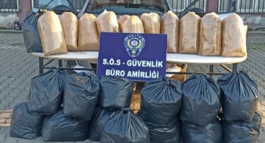 Hilvan’da durdurulan araçta tütün yakalandı