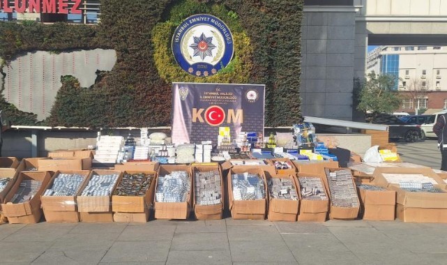 İstanbul'da milyon liralık kaçak ilaç operasyonu