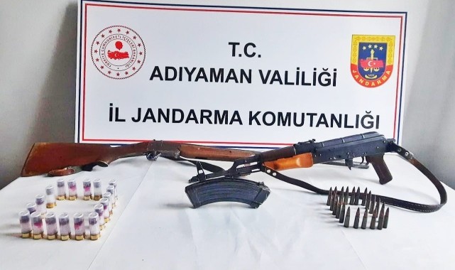 Jandarmadan silah operasyonu: 2 gözaltı