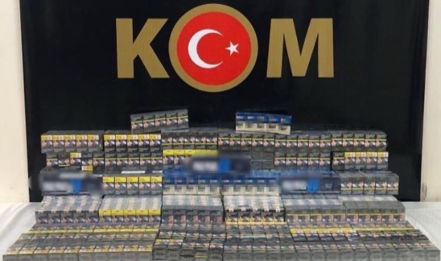 Kaçak sigara operasyonu: 4 şüpheli yakalandı