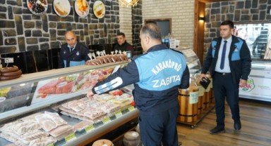 Karaköprü zabıtadan sağlık ve hijyen denetimi