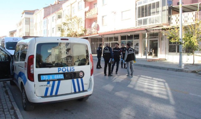 Karaman’da bir iş yerine silahlı saldırı