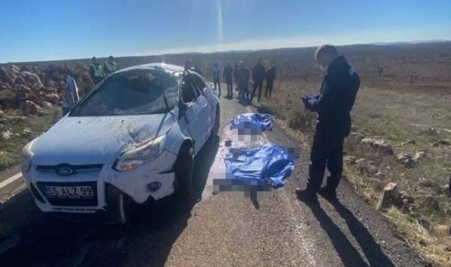 Komşu ilde feci kaza: 2 ölü, 3 yaralı