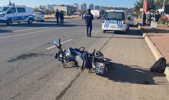 komşu ilde motosikletler çarpıştı: yaralılar var