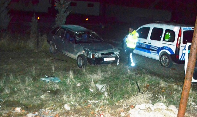 Konya'da trafik kazası: 1 yaralı