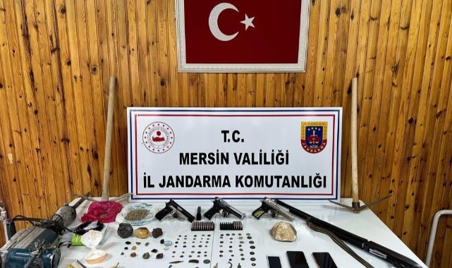 Mersin'de tarihi eser kaçakçılığı operasyonu: gözaltılar var