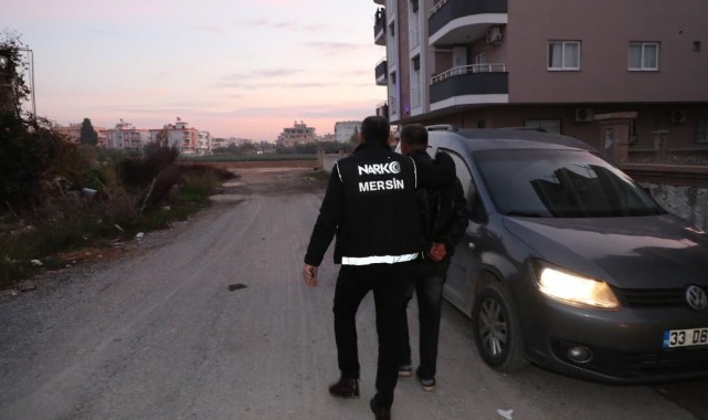 Mersin'de torbacılara operasyon: çok sayıda gözaltı