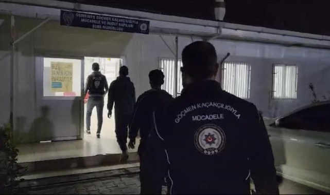 Osmaniye'de kaçak göçmenler yakalandı