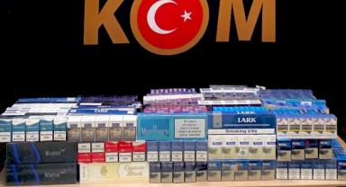 Polisten kaçak sigara operasyonu
