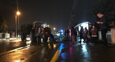 Sakarya'da 3 araç birbirine girdi: 4 yaralı