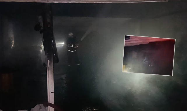 Şanlıurfa’da bir iş yerinde yangın çıktı