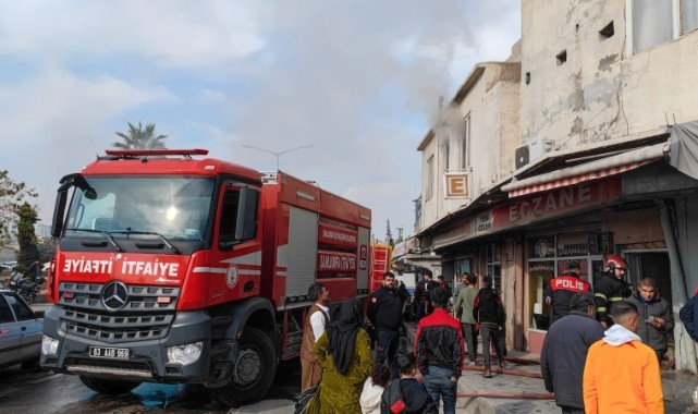 Şanlıurfa'da mesken yangını!