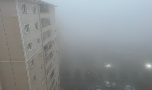 Şanlıurfa'da sis ve yağmur etkili oluyor