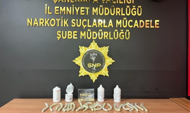 Şanlıurfa'da skunk ele geçirildi: 1 gözaltı