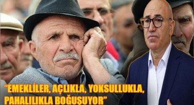Tanal, emeklilerin isteklerini tek tek sıraladı: "Onurlu, insanca bir yaşam istiyoruz"