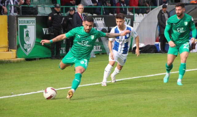 Trendyol 1. Lig: Bodrum FK: 1 - Tuzlaspor: 1