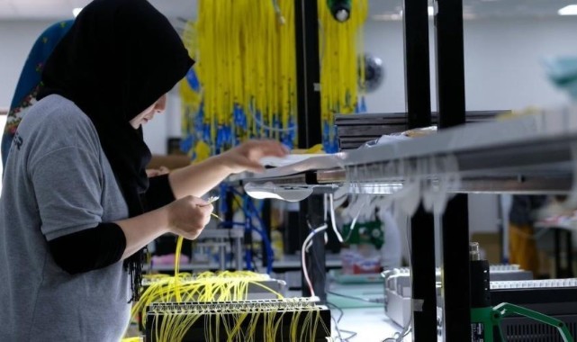 Ücretli çalışan ekimde yıllık bazda arttı