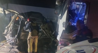 Zincirleme kaza: 1 ölü, 1 yaralı
