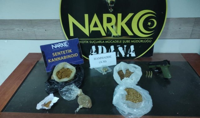 Adana’da narkotik operasyonu: 4 tutuklanma